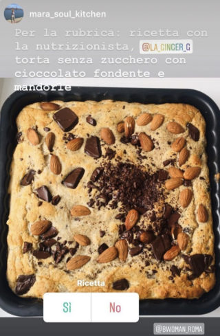 Torta albumi senza zucchero e senza glutine